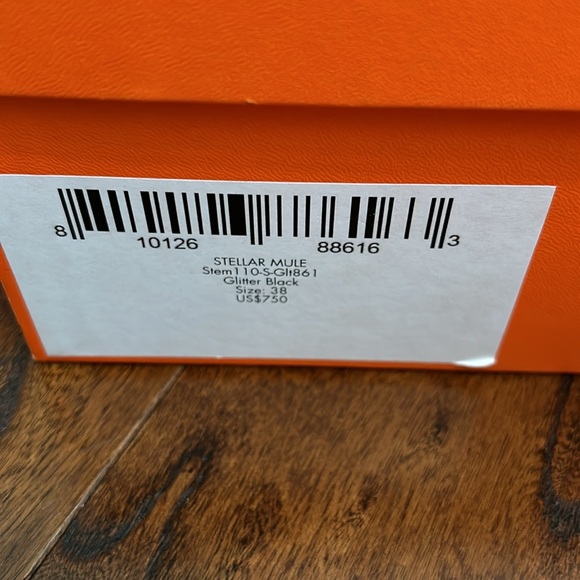 CLOSET CLOSING Nalebe Stellar Mule in Black Sz 38 (7) - Picture 6 of 6